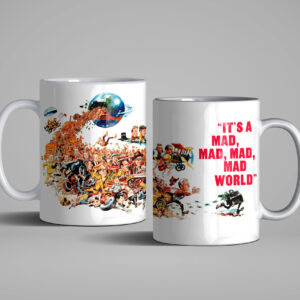 Taza "El mundo está loco loco loco" (It´s a mad mad mad world II)